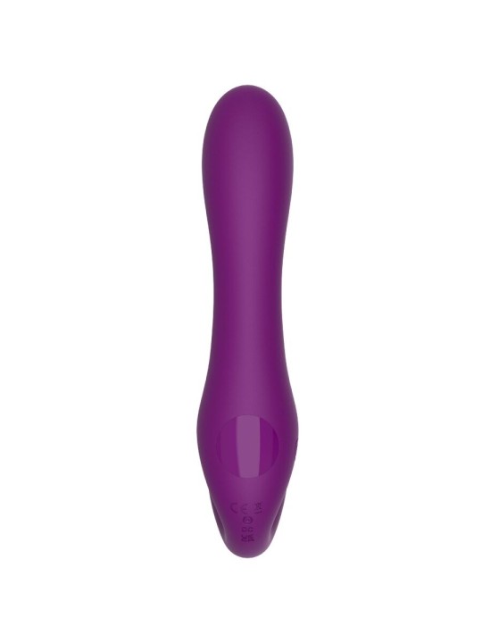 XOCOON STRAPLESS STRAP ON VIBRADOR 2 EN 1 CON CONTROL REMOTO MORADO