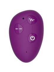 XOCOON STRAPLESS STRAP ON VIBRADOR 2 EN 1 CON CONTROL REMOTO MORADO