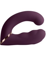 ROCKS OFF GEMINI VIBRADOR DUAL PUNTO G Y ESTIMULADOR CLITORIS MORADO