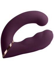 ROCKS OFF GEMINI VIBRADOR DUAL PUNTO G Y ESTIMULADOR CLITORIS MORADO