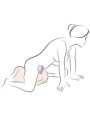 ROCKS OFF GEMINI VIBRADOR DUAL PUNTO G Y ESTIMULADOR CLITORIS MORADO