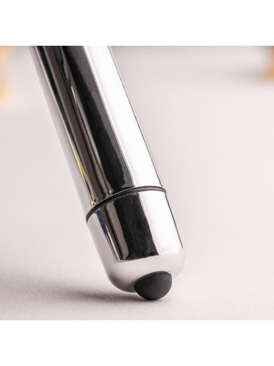 ROCKS OFF RO 80 CHROME BALA VIBRADORA PLATEADO