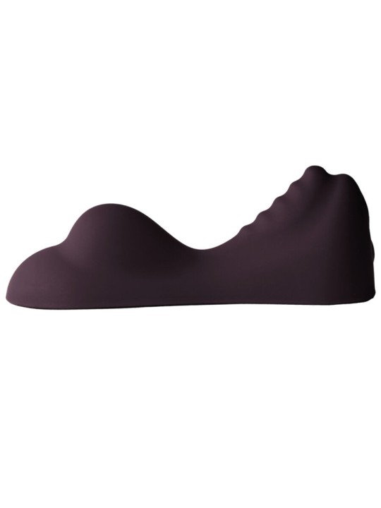 ROCKS OFF RUBY GLOW VIBRADOR SIT ON MORADO