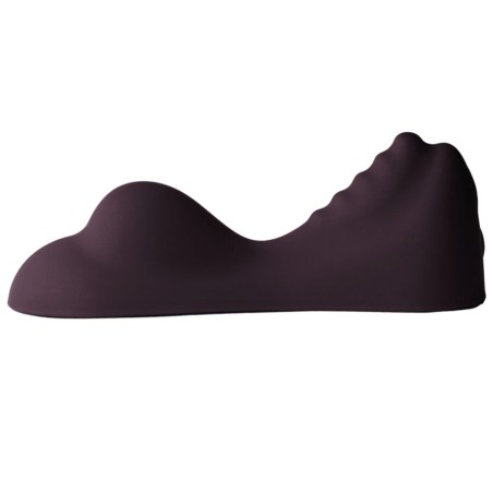 ROCKS OFF RUBY GLOW VIBRADOR SIT ON MORADO