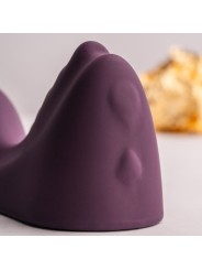 ROCKS OFF RUBY GLOW VIBRADOR SIT ON MORADO