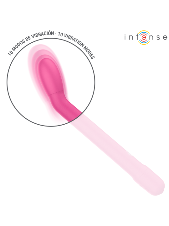 INTENSE ESTIMULADOR PUNTO G ROSA RECARGABLE