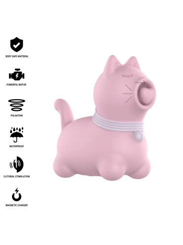 INTENSE ESTIMULADOR PUPP LENGUA PULSACION PARA CLITORIS ROSA