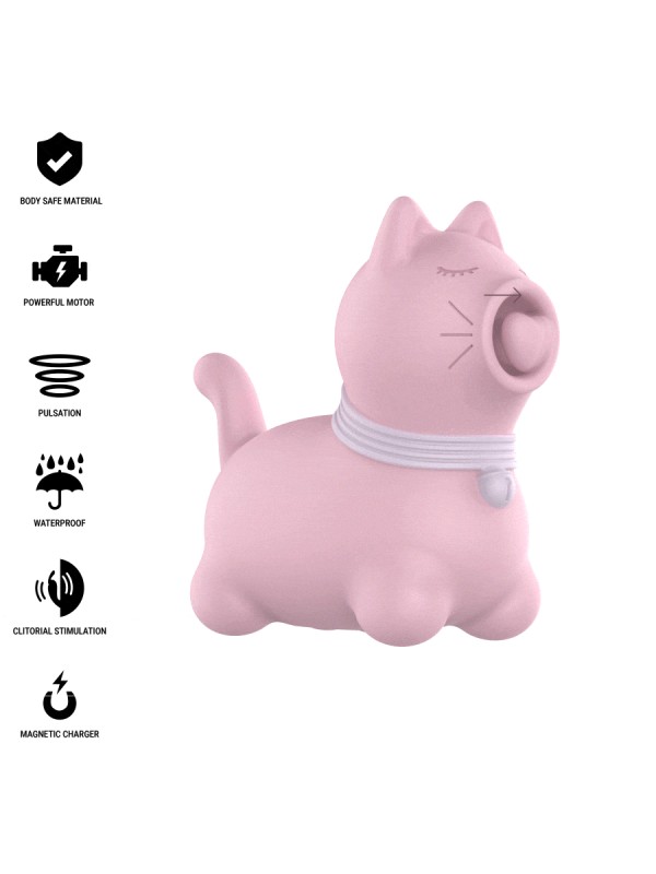 INTENSE ESTIMULADOR PUPP LENGUA PULSACION PARA CLITORIS ROSA