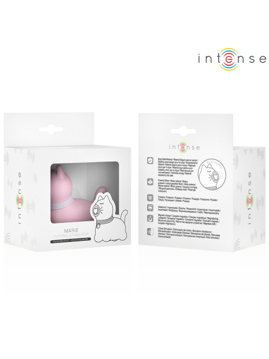 INTENSE ESTIMULADOR PUPP LENGUA PULSACION PARA CLITORIS ROSA