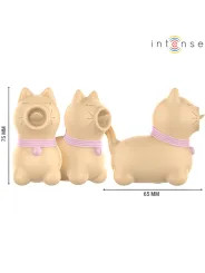 INTENSE ESTIMULADOR PUPPY LENGUA ROTADORA 360º PARA CLITORIS AMARILLO