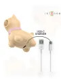 INTENSE ESTIMULADOR PUPPY LENGUA ROTADORA 360º PARA CLITORIS AMARILLO