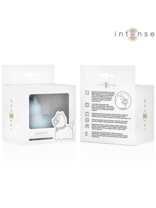 INTENSE ESTIMULADOR PUPPY LENGUA ROTADORA 360º PARA CLITORIS AZUL
