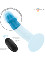 INTENSE PHOEBE VIBRADOR REALISTICO 10 VIBRACIONES AZUL CONTROL REMOTO