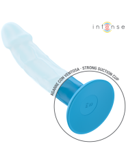 INTENSE PHOEBE VIBRADOR REALISTICO 10 VIBRACIONES AZUL CONTROL REMOTO
