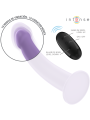 INTENSE EDDIE VIBRADOR 175 CM 10 VIBRACIONES MORADO CONTROL REMOTO