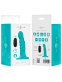 INTENSE BUFFY VIBRADOR TALLA S DISENO EN ESPIRAL 10 VIBRACIONES AZUL CONTROL REMOTO