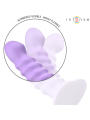 INTENSE BRENDA VIBRADOR TALLA M DISENO EN ESPIRAL 10 VIBRACIONES MORADO CONTROL REMOTO