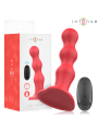 INTENSE CODY VIBRADOR CON VENTOSA ROJO CONTROL REMOTO