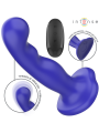 INTENSE SHORTY VIBRADOR CON VENTOSA AZUL CONTROL REMOTO