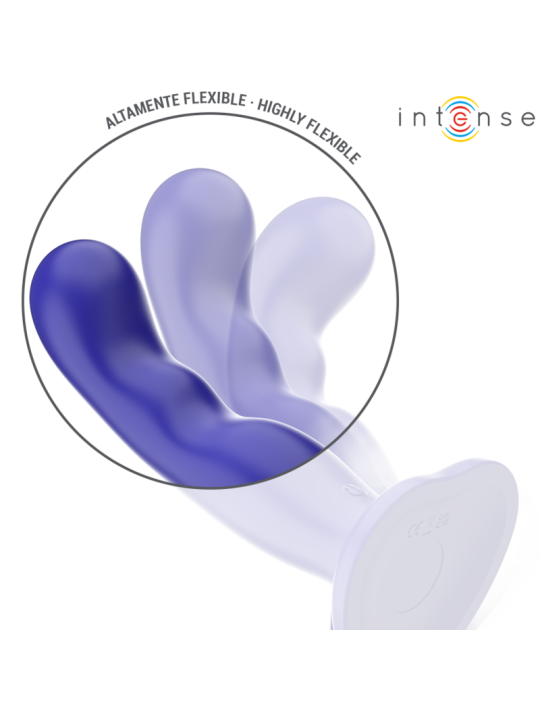 INTENSE SHORTY VIBRADOR CON VENTOSA AZUL CONTROL REMOTO