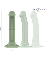 INTENSE BECCA VIBRADOR CON VENTOSA 10 VIBRACIONES VERDE CONTROL REMOTO