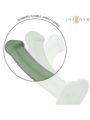 INTENSE BECCA VIBRADOR CON VENTOSA 10 VIBRACIONES VERDE CONTROL REMOTO
