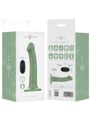 INTENSE BECCA VIBRADOR CON VENTOSA 10 VIBRACIONES VERDE CONTROL REMOTO