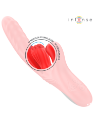 INTENSE KAROL VIBRADOR MULTIFUNCION EMPUJE ESTIMULACION ONDAS ESTIMULADORAS ROJO