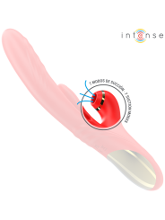 INTENSE KAROL VIBRADOR MULTIFUNCION EMPUJE ESTIMULACION ONDAS ESTIMULADORAS ROJO