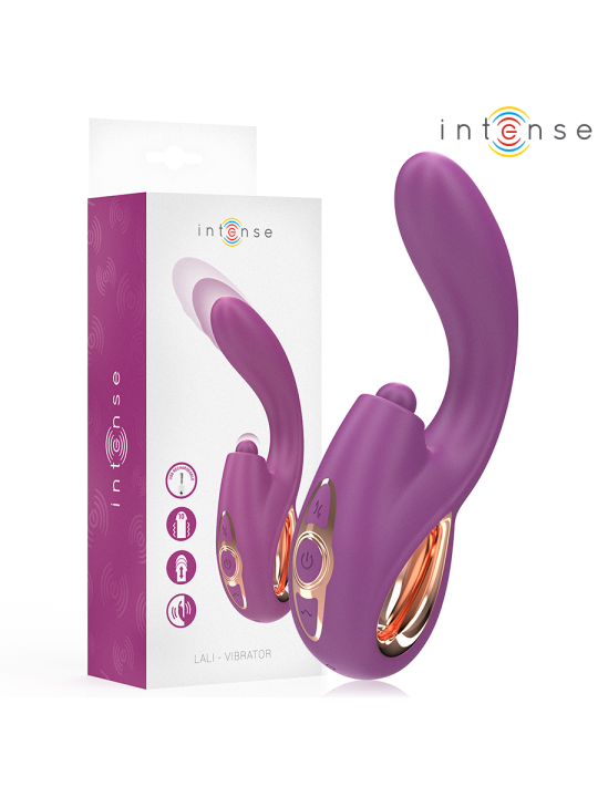 INTENSE LALI VIBRADOR PUNTO G MULTIFUNCION ESTIMULACION EMPUJE VIBRACION MORADO