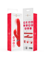 INTENSE LELE VIBRADOR MULTIFUNCION ROTATORIO OSCILACION ESTIMULACION ROJO