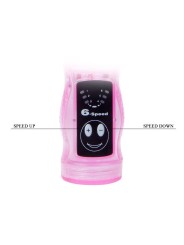 BAILE VIBRADOR FLEXIBLE CON ESTIMULADOR ANAL