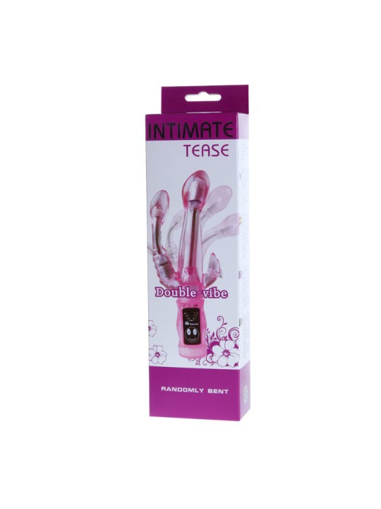 BAILE VIBRADOR FLEXIBLE CON ESTIMULADOR ANAL