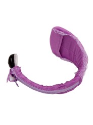 BAILE TANGA CON VIBRADOR CON CONTROL REMOTO LILA