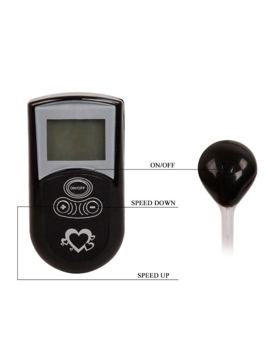 BAILE TANGA CON VIBRADOR CON CONTROL REMOTO LILA