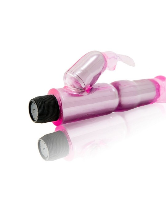 BAILE VIBRADOR ESTIMULADOR ROSA REGULABLE