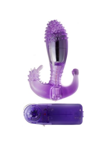 BAILE ESTIMULADOR LILA VAGINAL Y ANAL CON VIBRACION