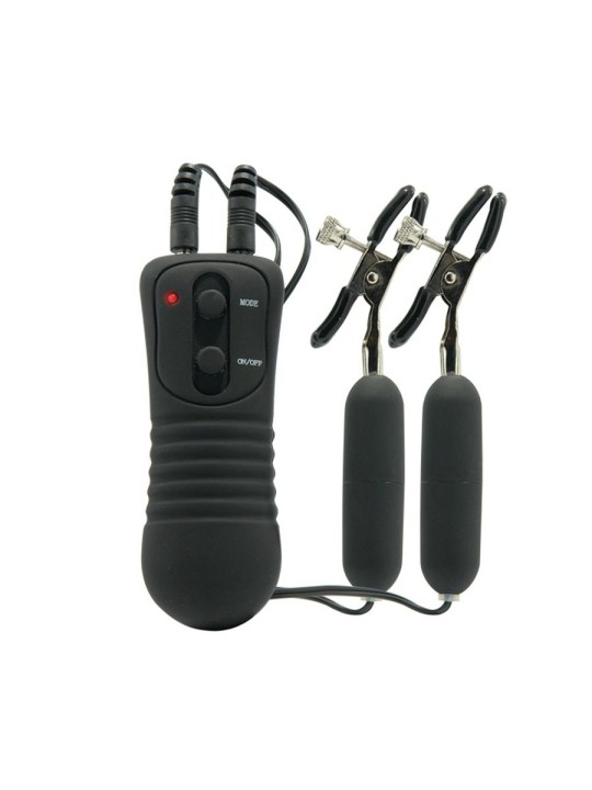 FETISH FANTASY SERIES PINZAS DE PEZONES CON VIBRADOR