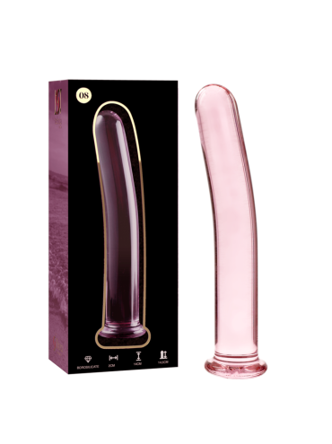 NEBULA SERIES BY IBIZA MODELO 8 DILDO CRISTAL TRANSPARENTE 145 CM O 2 CM
