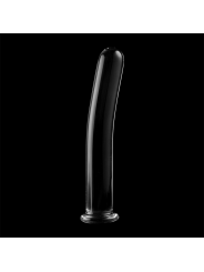 NEBULA SERIES BY IBIZA MODELO 9 DILDO CRISTAL TRANSPARENTE 155 CM O 25 CM