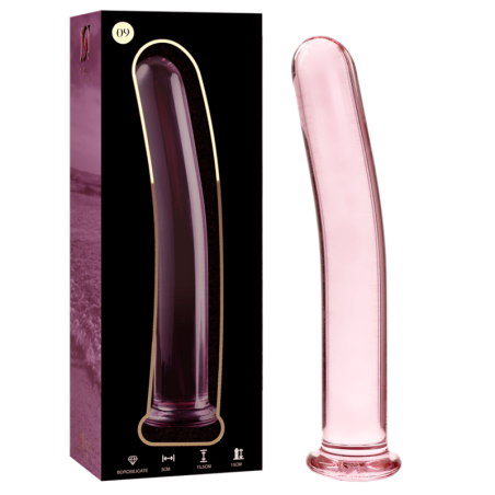 NEBULA SERIES BY IBIZA MODELO 9 DILDO CRISTAL TRANSPARENTE 155 CM O 25 CM