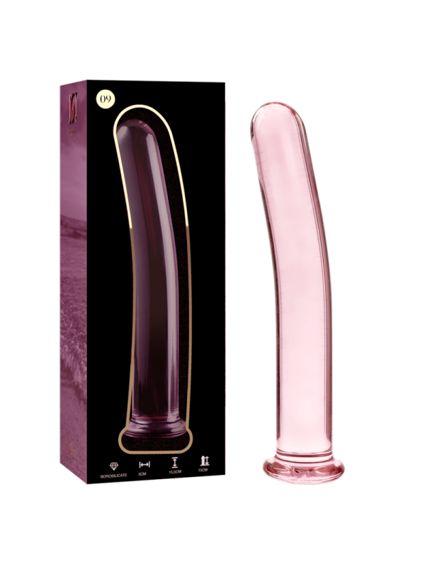 NEBULA SERIES BY IBIZA MODELO 9 DILDO CRISTAL TRANSPARENTE 155 CM O 25 CM