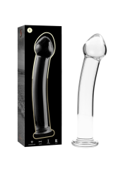 NEBULA SERIES BY IBIZA MODELO 11 DILDO CRISTAL TRANSPARENTE 16 CM O 3 CM
