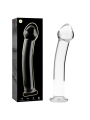 NEBULA SERIES BY IBIZA MODELO 11 DILDO CRISTAL TRANSPARENTE 16 CM O 3 CM