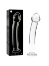 NEBULA SERIES BY IBIZA MODELO 11 DILDO CRISTAL TRANSPARENTE 16 CM O 3 CM