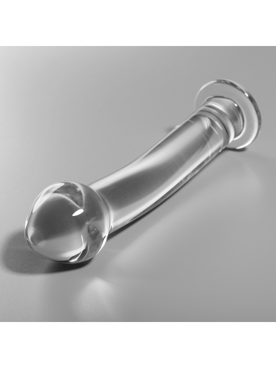 NEBULA SERIES BY IBIZA MODELO 11 DILDO CRISTAL TRANSPARENTE 16 CM O 3 CM