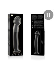 NEBULA SERIES BY IBIZA MODELO 11 DILDO CRISTAL TRANSPARENTE 16 CM O 3 CM