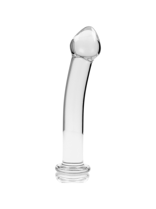 NEBULA SERIES BY IBIZA MODELO 11 DILDO CRISTAL TRANSPARENTE 16 CM O 3 CM
