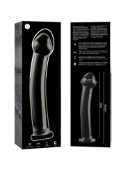 NEBULA SERIES BY IBIZA MODELO 11 DILDO CRISTAL TRANSPARENTE 16 CM O 3 CM
