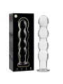 NEBULA SERIES BY IBIZA MODELO 10 DILDO CRISTAL TRANSPARENTE 165 CM O 35 CM